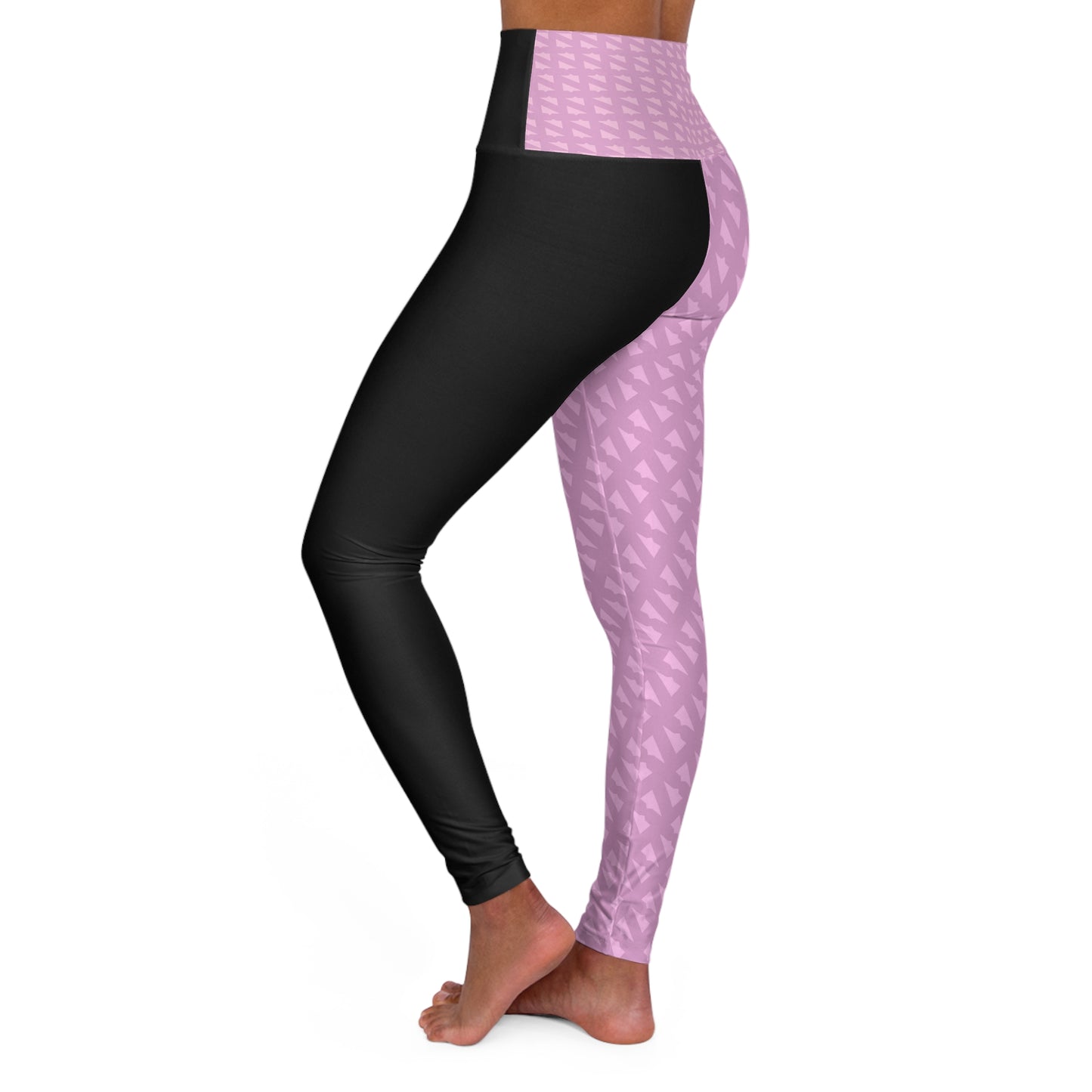 N'sTooth All Over Monogram (Pink/Black Color Block)