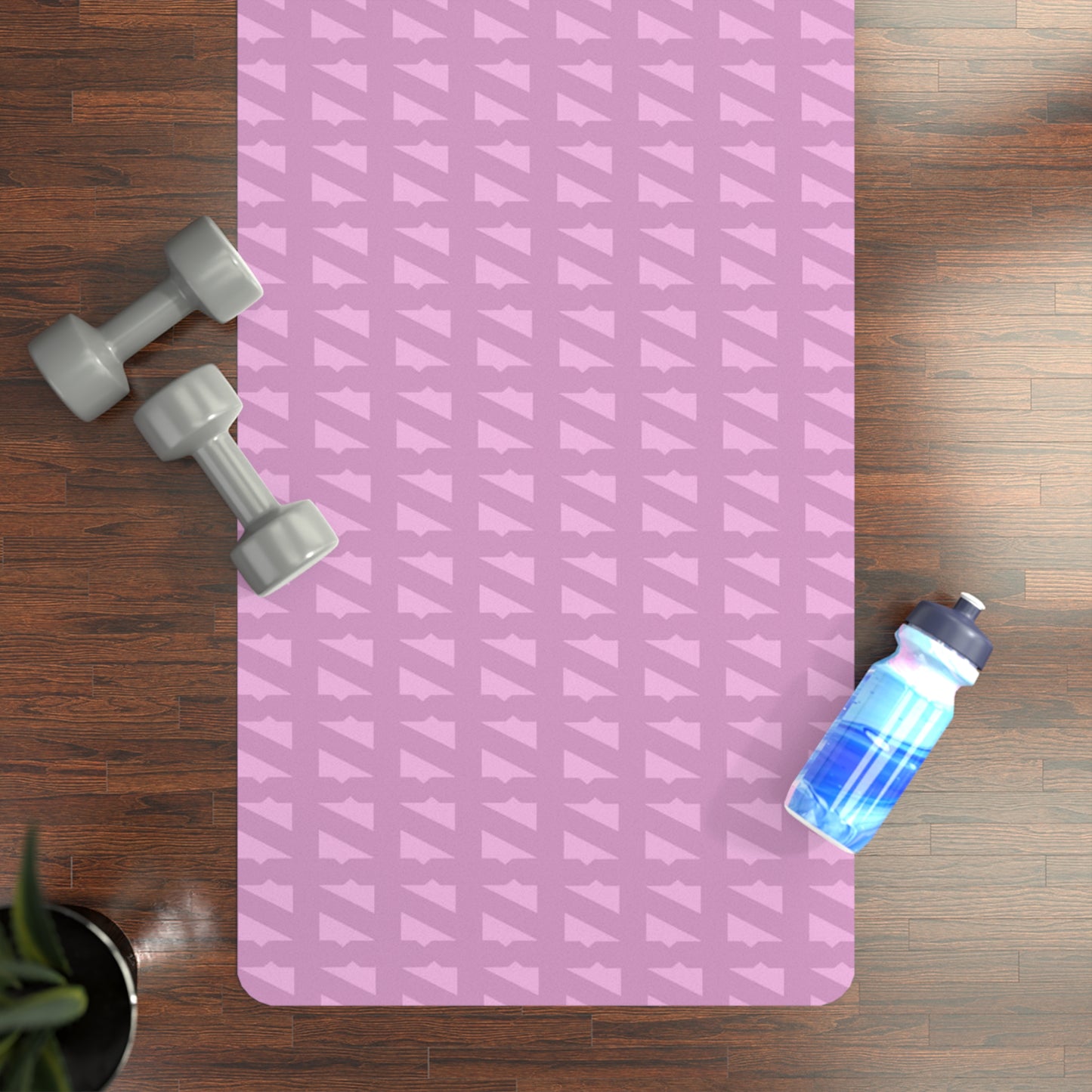 N'sTooth Rubber Yoga Mat (Pink)