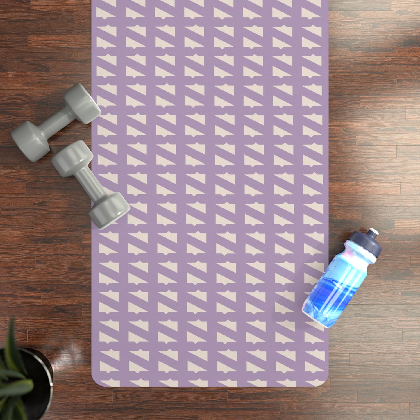 N'sTooth Rubber Yoga Mat (Lavender Bone)