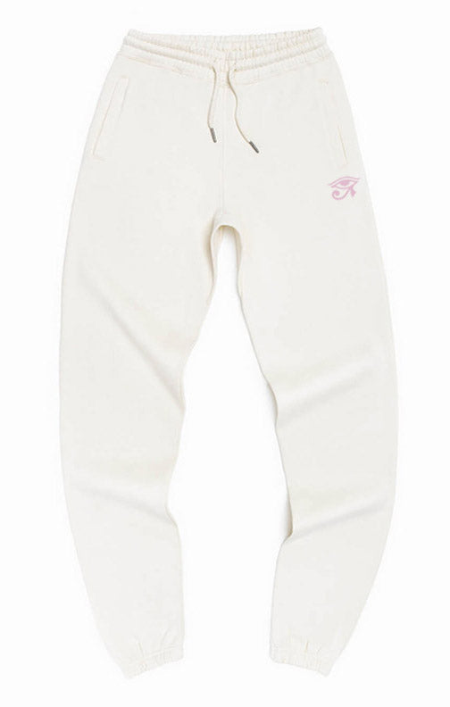 Eye of Ra Sweatpants Bone/Pink Eye