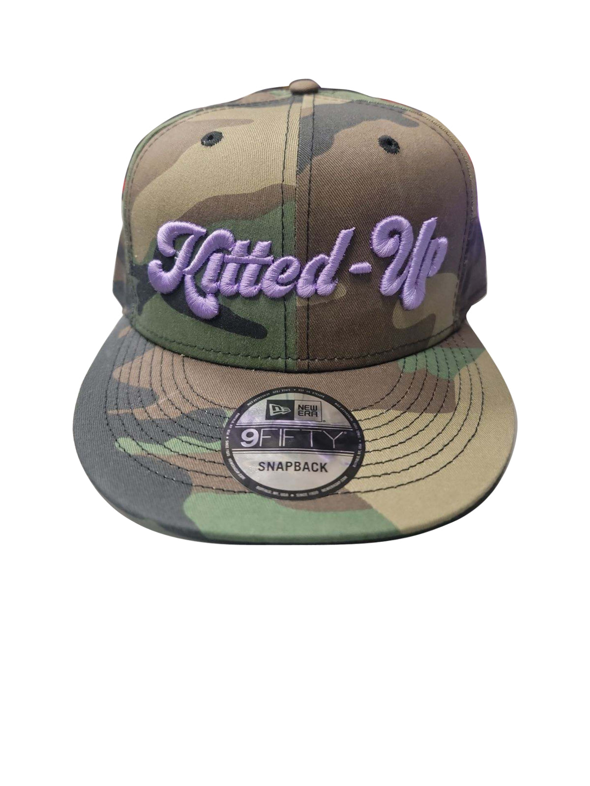 Kitted-Up Puffed Embroidery New Era Snapback