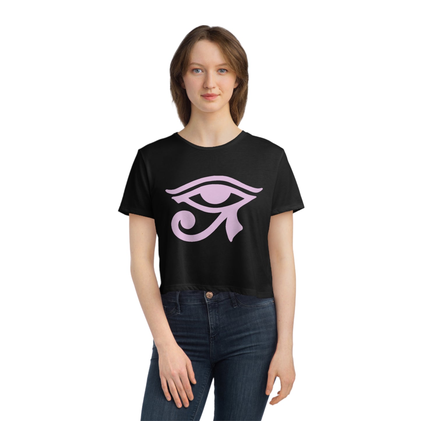 Kitted-Up Eye Of Ra Crop (Black/Pink Eye)
