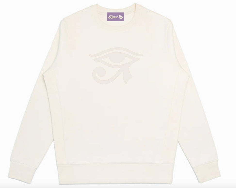 Eye Of Ra Crewneck with Tonal Eye