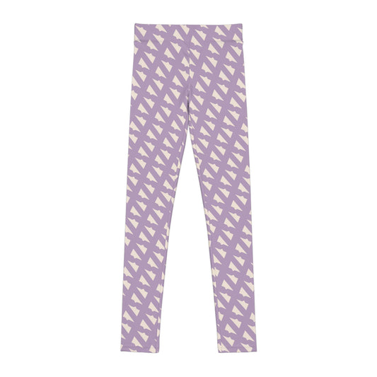 Youth N'sTooth All-Over Leggings (Lavender Bone)