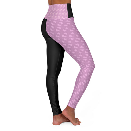 N'sTooth All Over Monogram (Pink/Black Color Block)