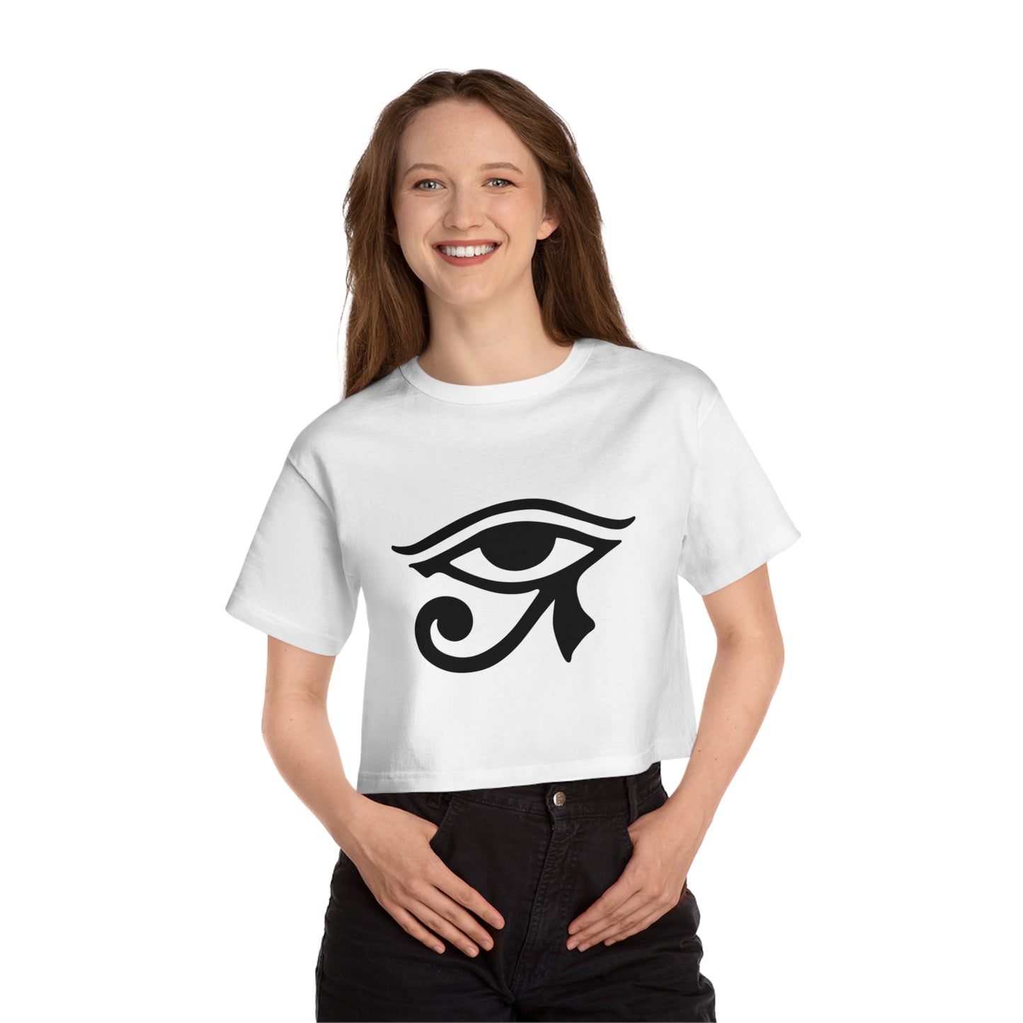 Eye of Ra Champion Women's Heritage Cropped T-Shirt