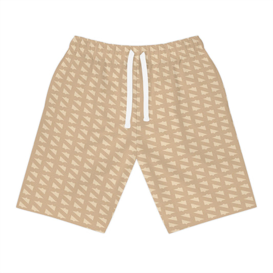 N's Tooth Athletic Long Shorts (AOP)