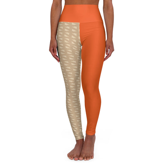 N'sTooth All Over Monogram (Camel/Orange Color Block)