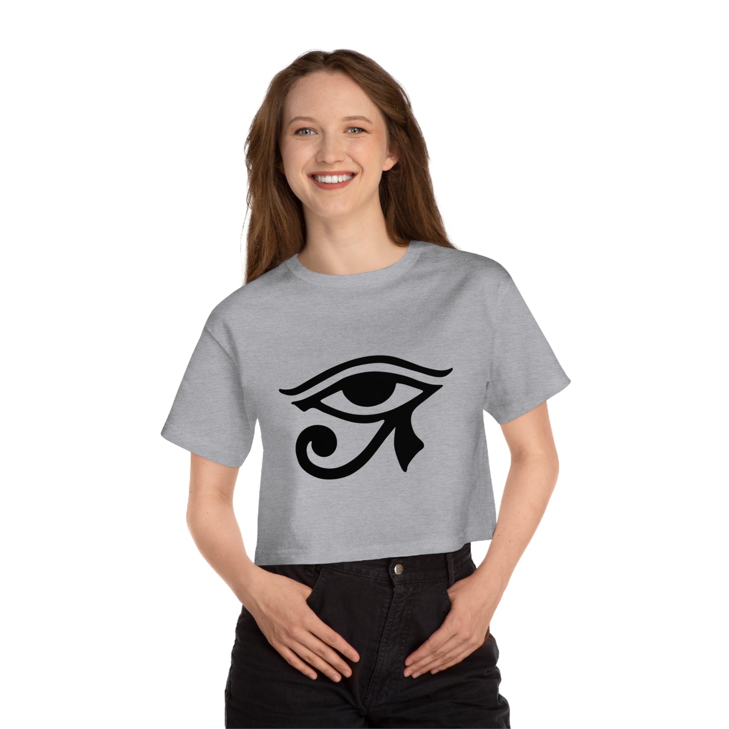 Eye of Ra Champion Women's Heritage Cropped T-Shirt