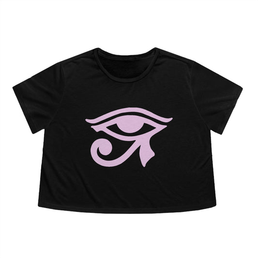 Kitted-Up Eye Of Ra Crop (Black/Pink Eye)