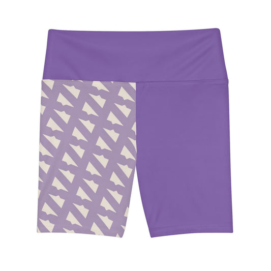 N'sTooth Retro Color Block Legging (Light Purple/Lavender Bone)