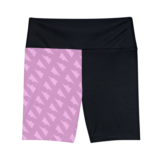 N'sTooth Retro Color Block Legging (Black/Pink N's Tooth)